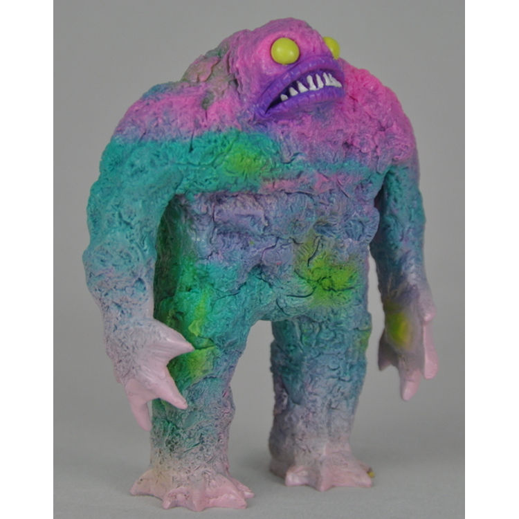 Kaiju Rhaal: Neon Pink/Teal Marbled by Gorgoloid (Barry Allen)
