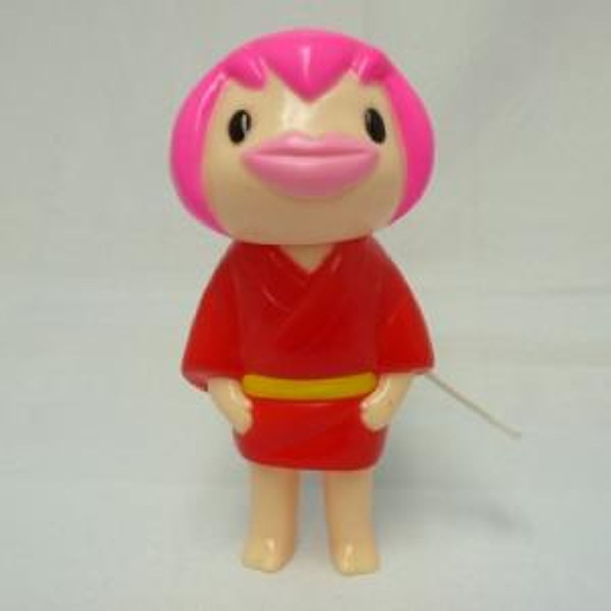 Suiko-red kimono/pink hair -