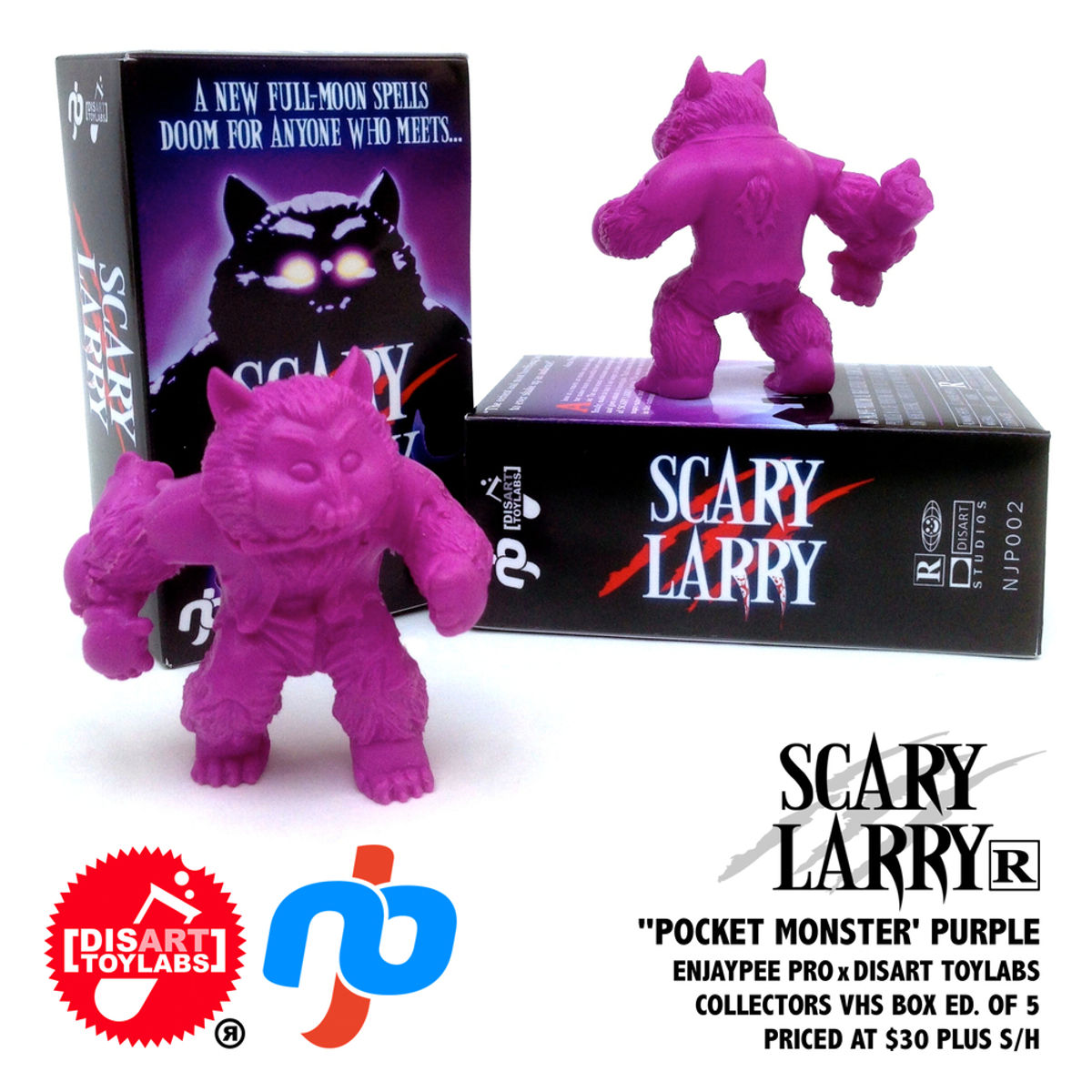 Scary Larry "Pocket Monster" Purple Edition