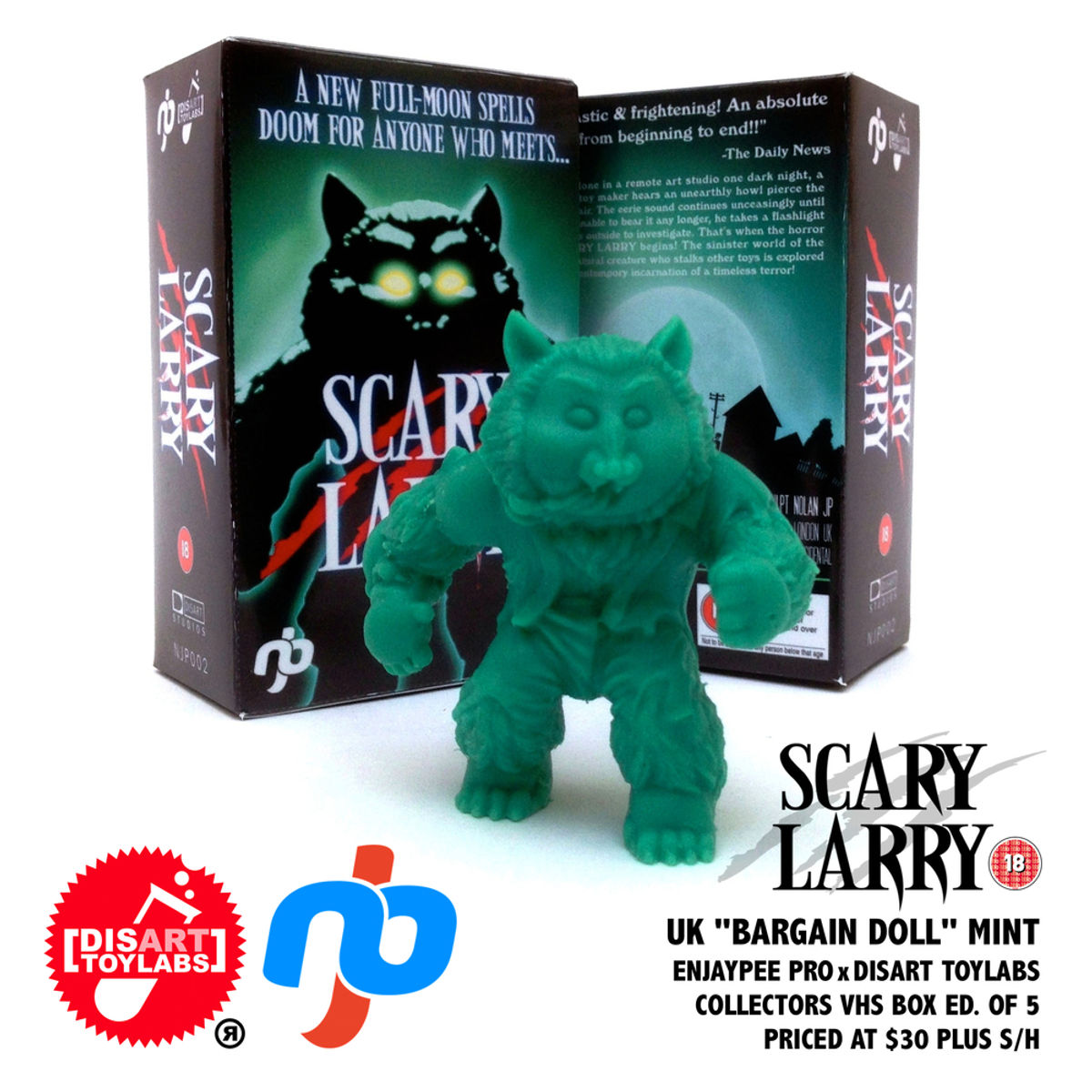 Scary Larry UK "Bargain Doll" Mint Edition