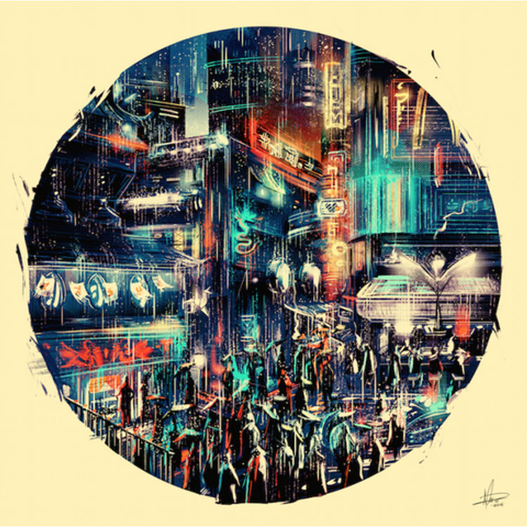 China Town by Marie Bergeron