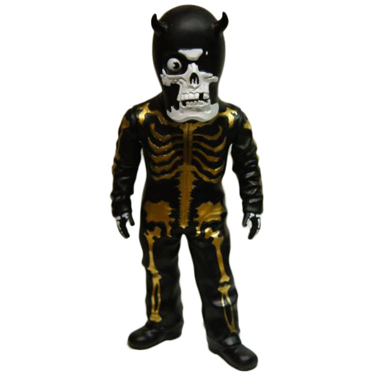 Skullman Balzac x Misfits Records - Gold bones by Misfits Records