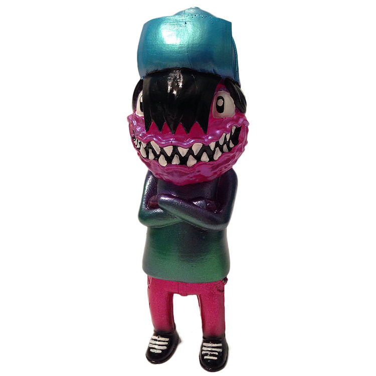 Pink Toxic Kid by BlurbleOne