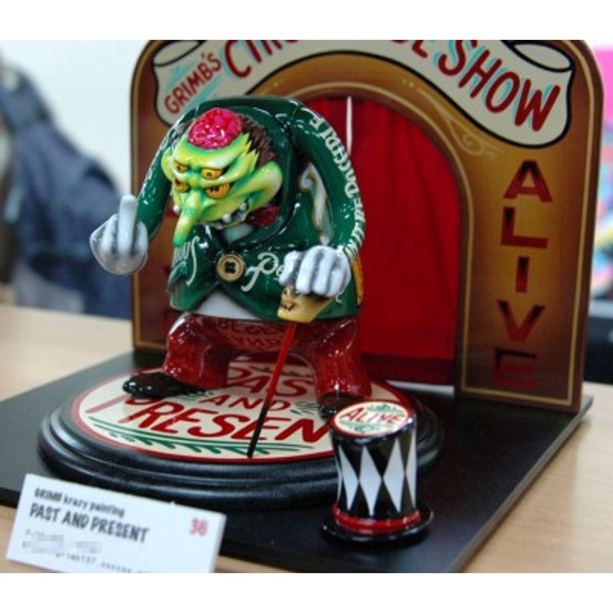 Past and Present by Grimb Krazing Painting