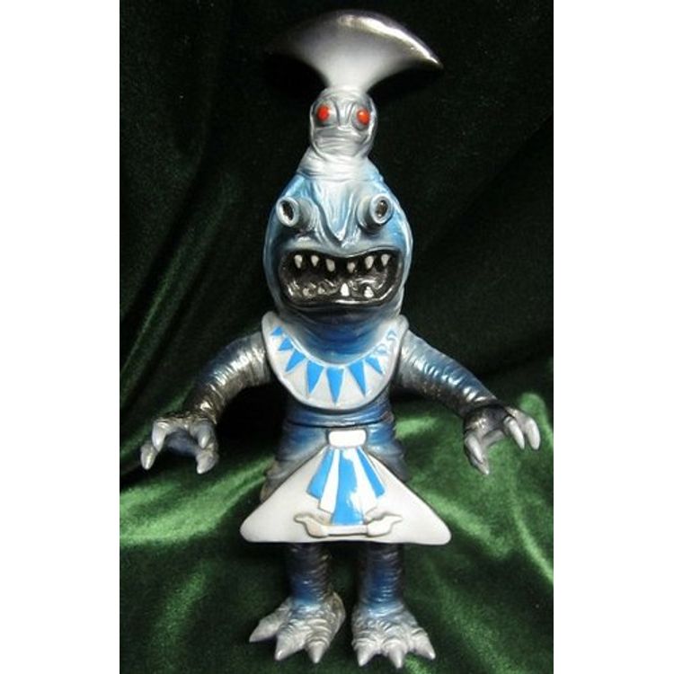 Mummy Kaiju Pharaos - Black w/ Grey & Metallic Blue Sprays by Imiri Sakabashira