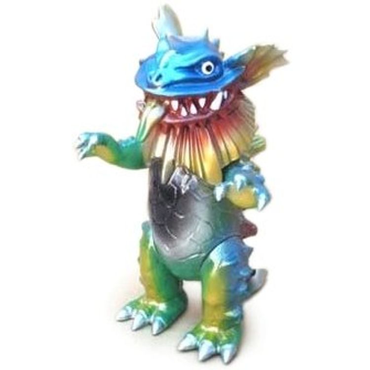 Okoze Kaiju King Gozera - silver/blue by Imiri Sakabashira