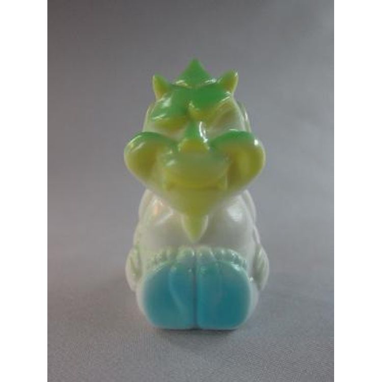 Green yellow devil Billiken's by Popsoda
