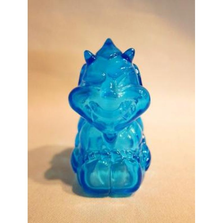 Clear Blue Devil Billiken's by Popsoda