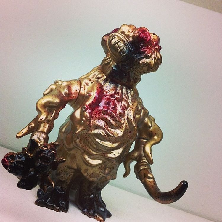 Blood and Darkness Splatter Blobpus by HelloPike