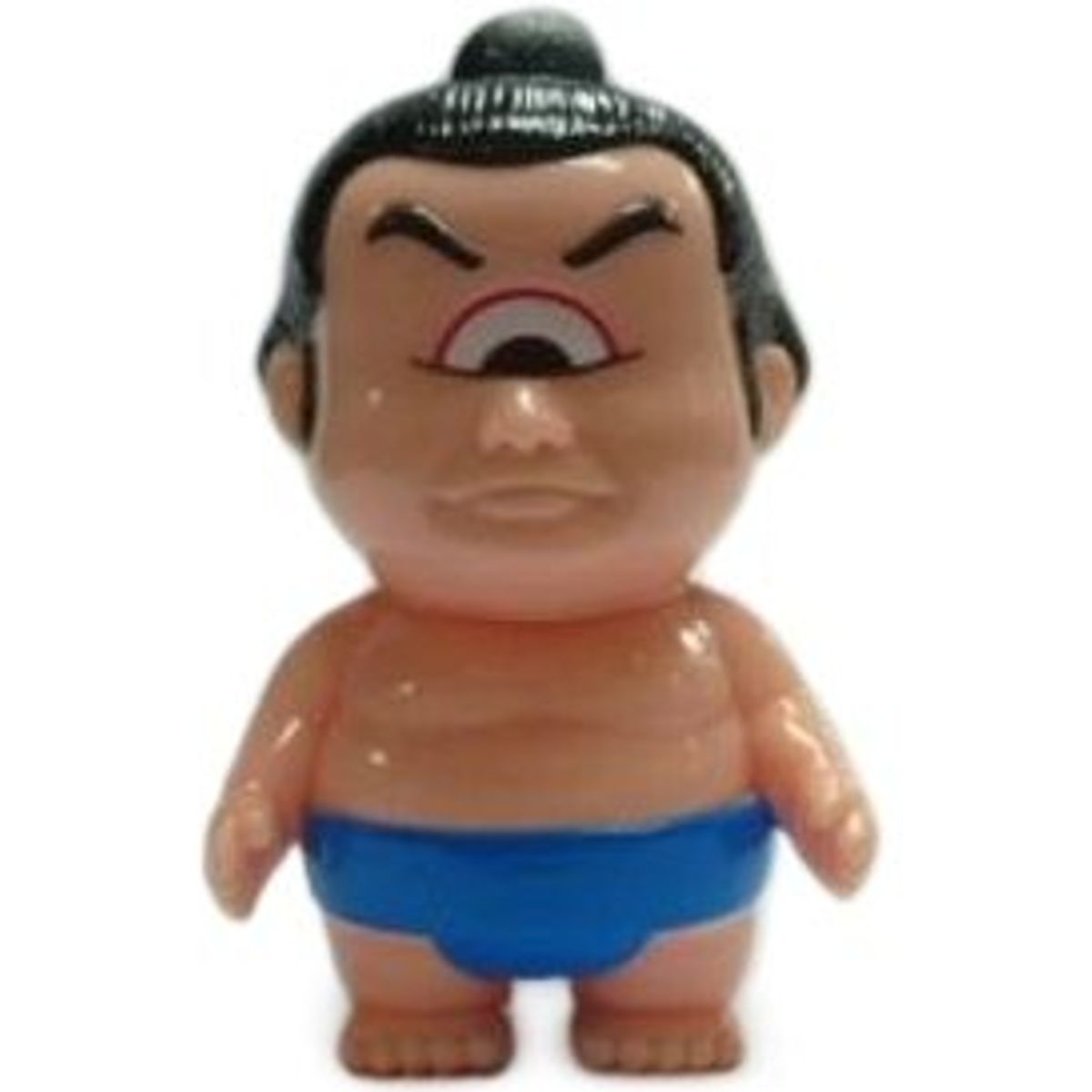 Bakenofuji - Flesh w/ light Blue Mawashi & White Eye