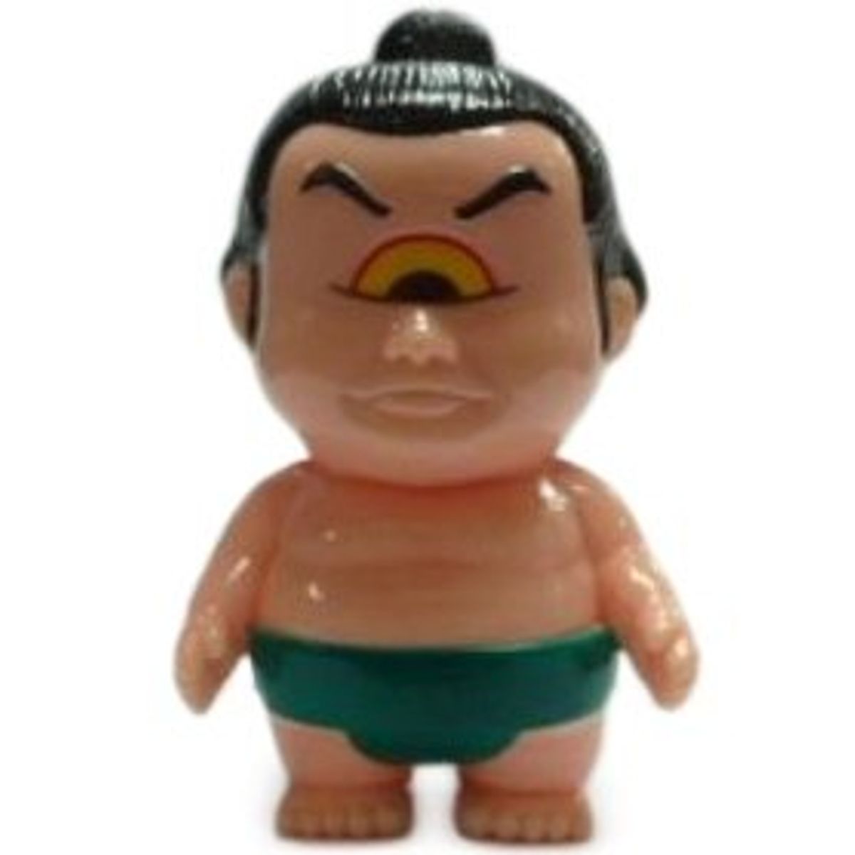 Bakenofuji - Flesh w/ Green Mawashi & Yellow Eye