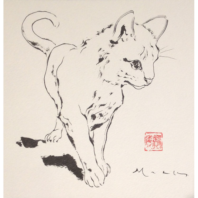 David Mack #2 - Cat by David Mack