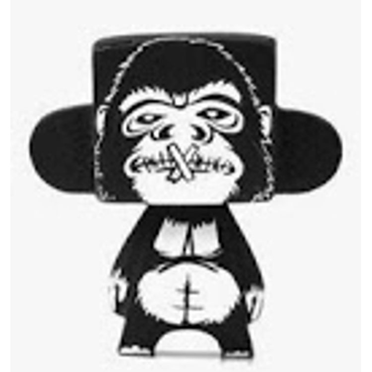 Three Wise Monkeys - gorilla by Jon-Paul Kaiser