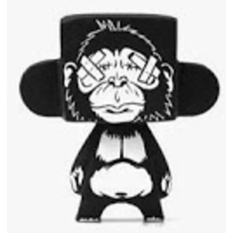 Three Wise Monkeys - chimp by Jon-Paul Kaiser