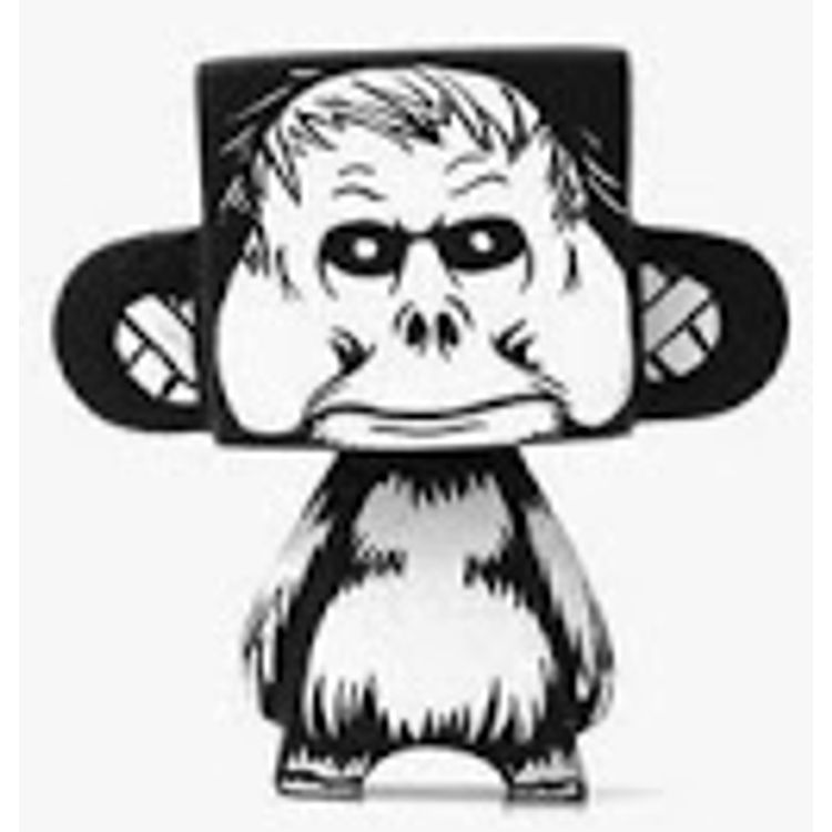 Three Wise Monkeys - orang utan by Jon-Paul Kaiser