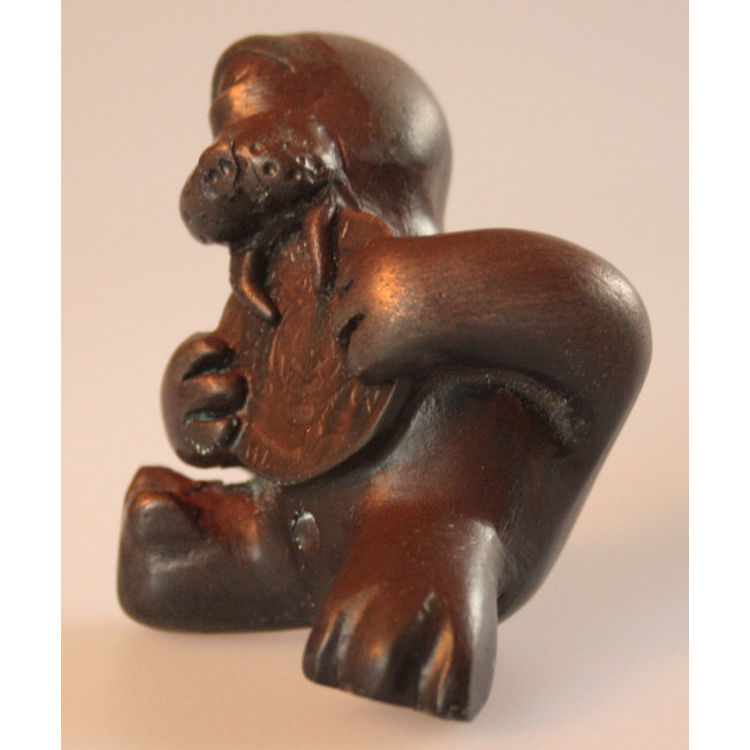 POCKET WALRUS - Cold Cast Copper by Andrew Byham
