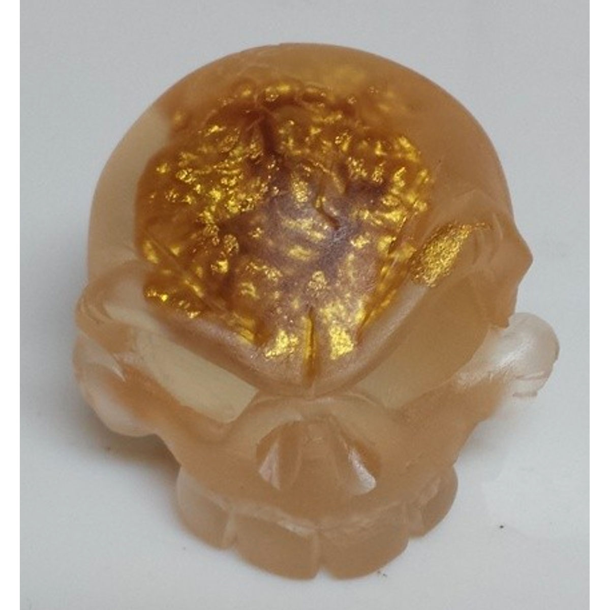 Mini Fractured Skull - Gold Rush edition