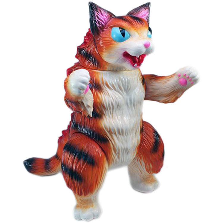 King Negora - Orange Tiger Stripe by Mark Nagata