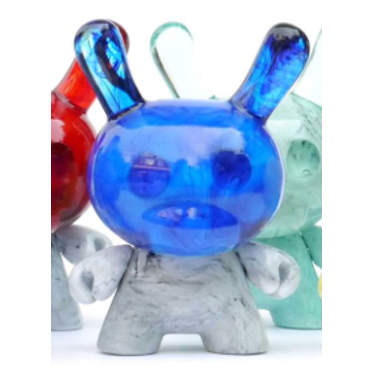 Resin Skullhead Blue/Silver by Flawtoys (Sander Dinkgreve)