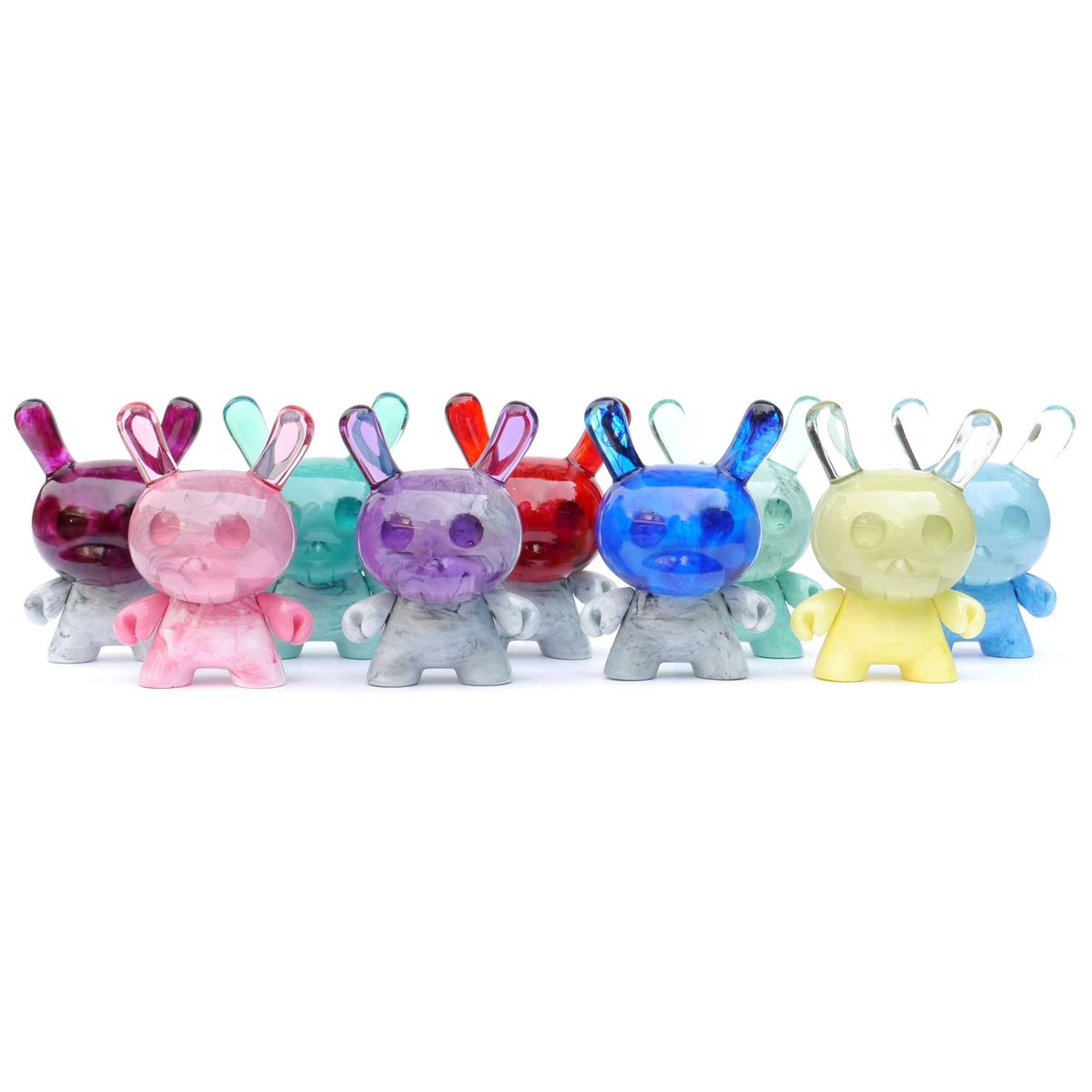 Resin Skullhead Blue/Silver