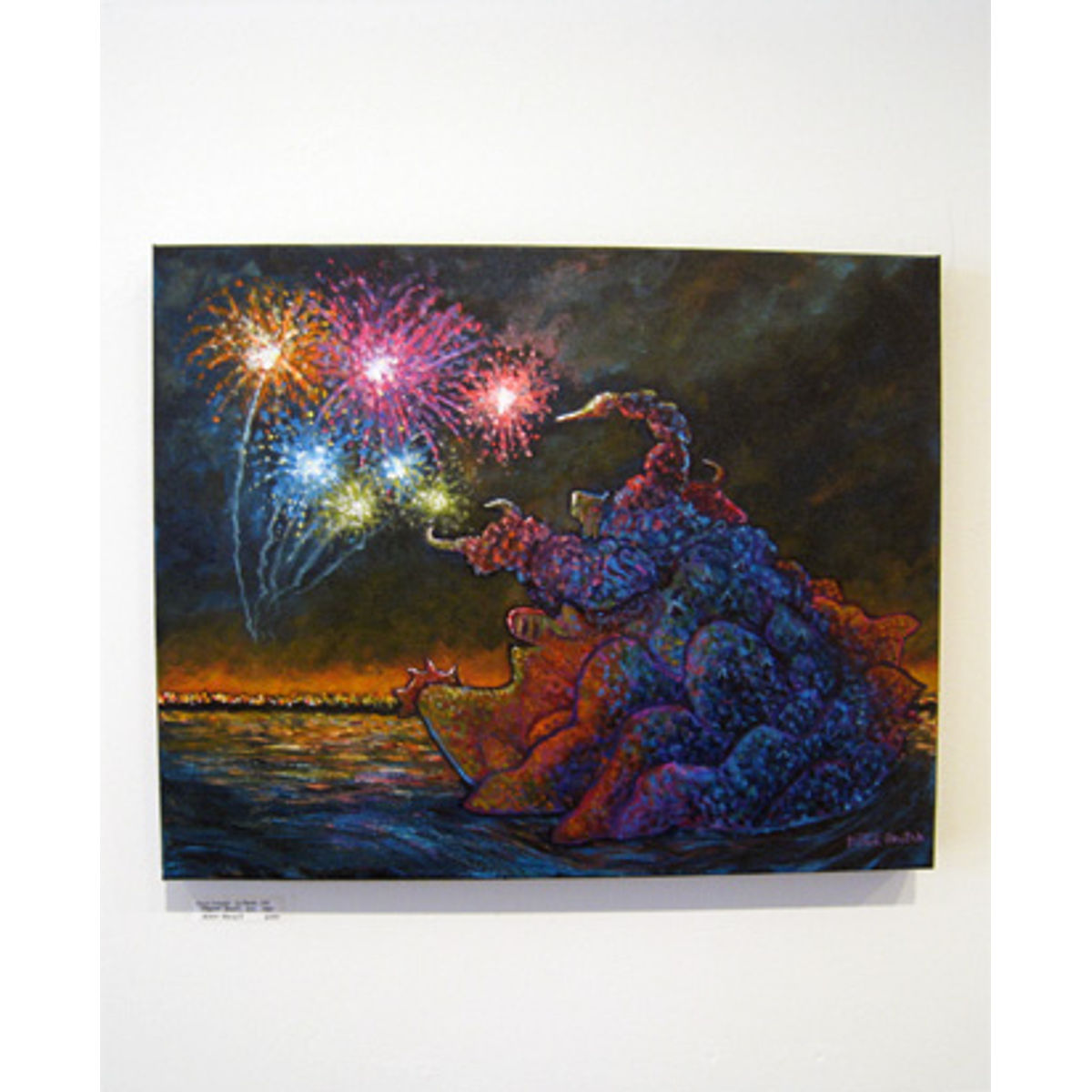 Kaiju Zanga Surfaces Off Hampton Beach, NH, 1986