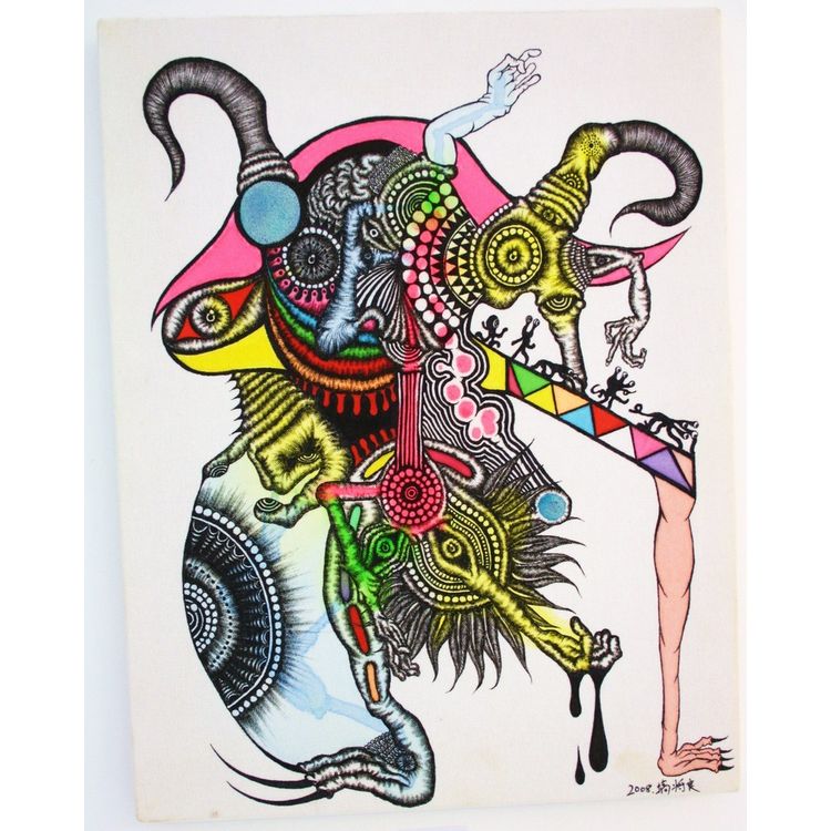MASAYOSHI HANAWA ORIGINAL PAINTING 2 by Masayoshi Hanawa
