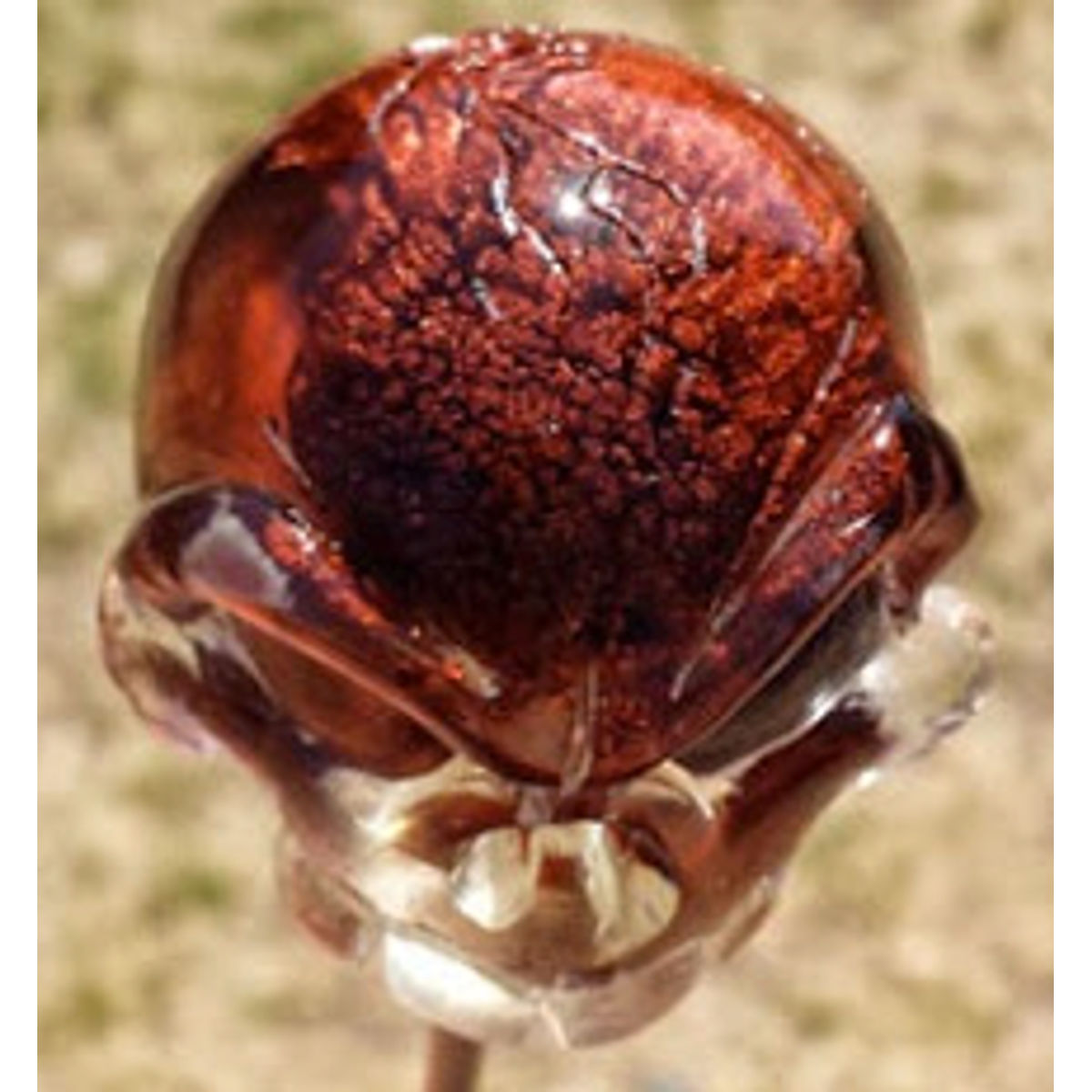 MINI FRACTURED SKULL - red EDITION