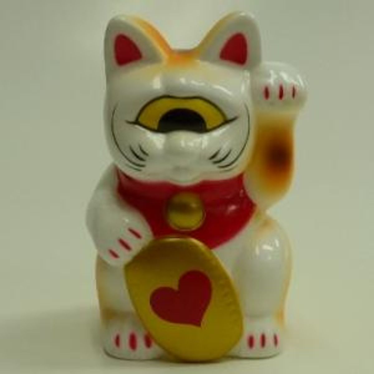 Fortune Cat Baby × white tea Heart