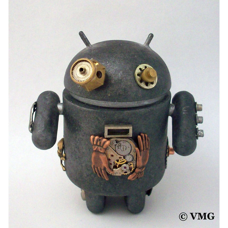 Steampunk Android 1 by Valerie G