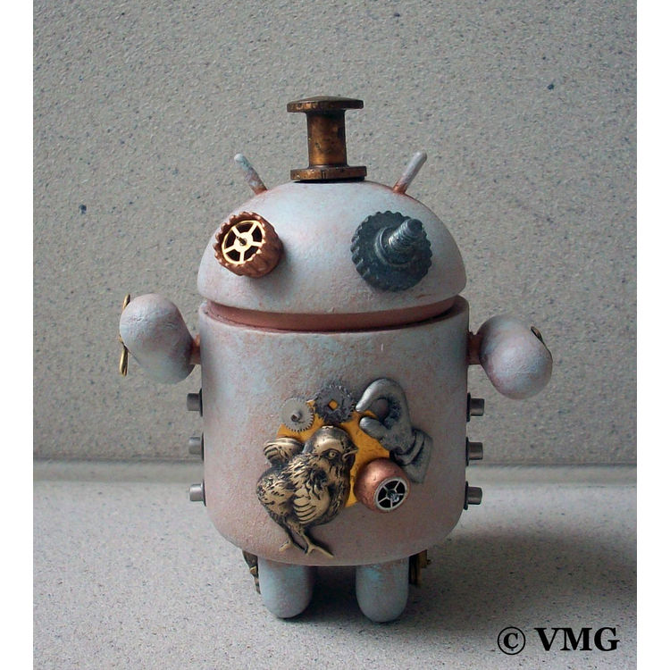 Steampunk Android 4 by Valerie G