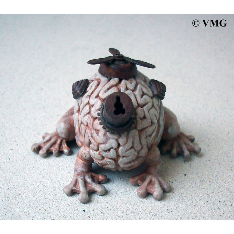 Steampunk Jumping Brains 1 by Valerie G