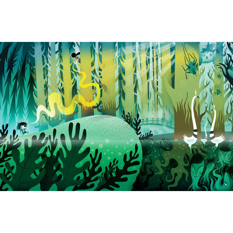 Forest Wonder by Nathan Jurevicius