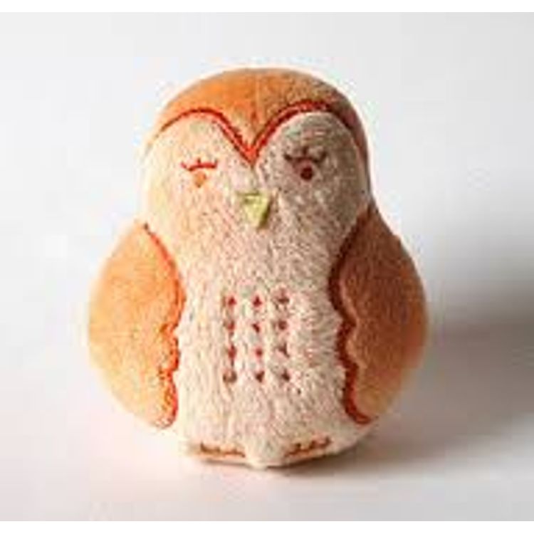 Owlets - orange by Andrea Kang