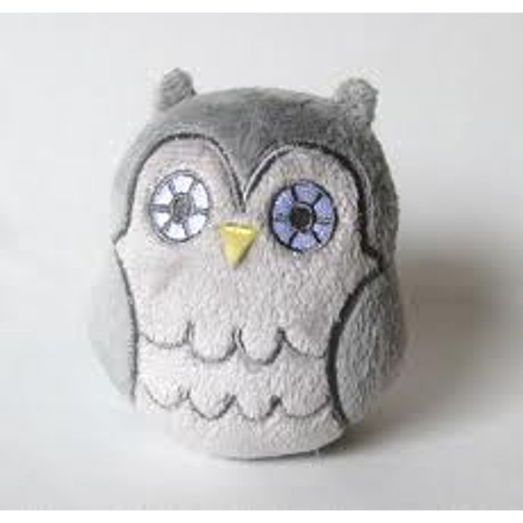 Owlets - grey by Andrea Kang