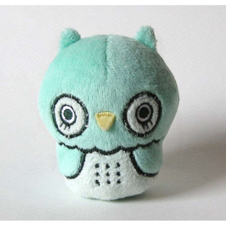 Owlets - green by Andrea Kang