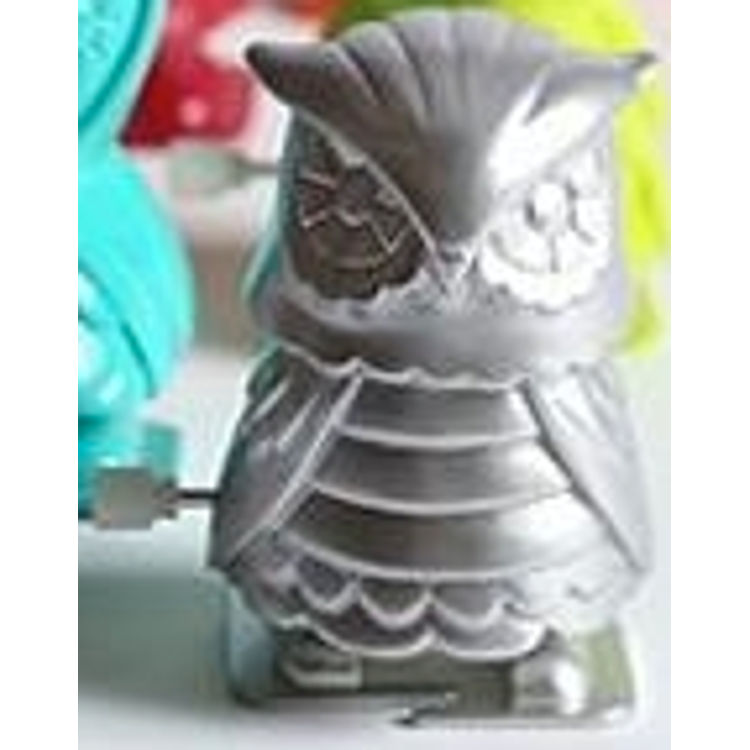Peleda owls - silver by Nathan Jurevicius
