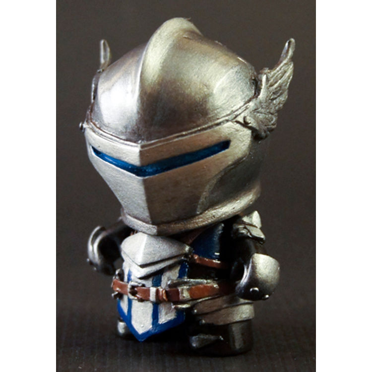 Grey Warden Micro Munny by Fiona Ng (darthasterisk)