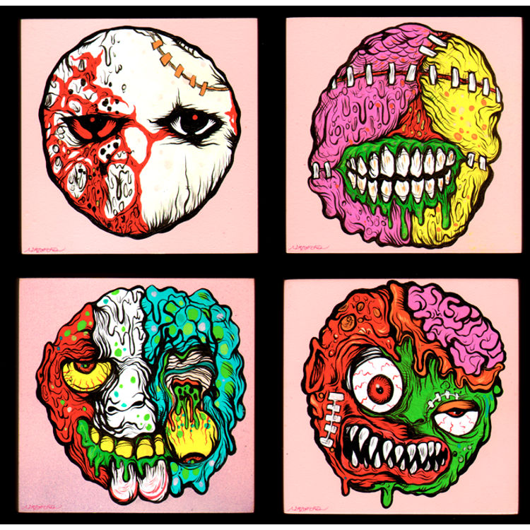 RADBALLS (set) by Aaron Crawford