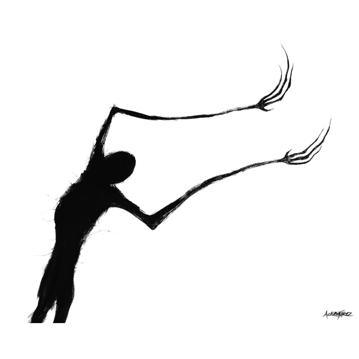 "A STORMY NIGHT" 8x10 print