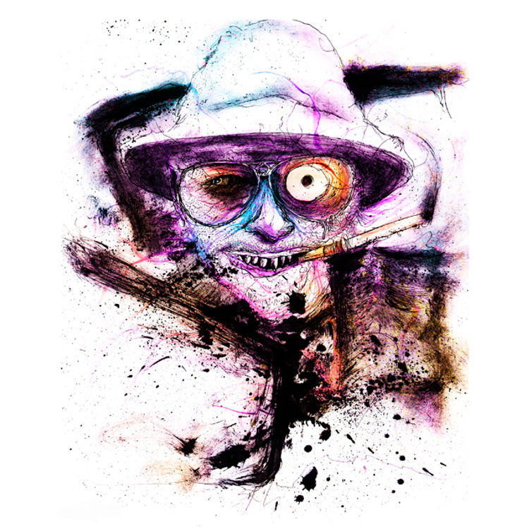 "NEVADA HUNTER" - 8x10 print by Aaron Crawford