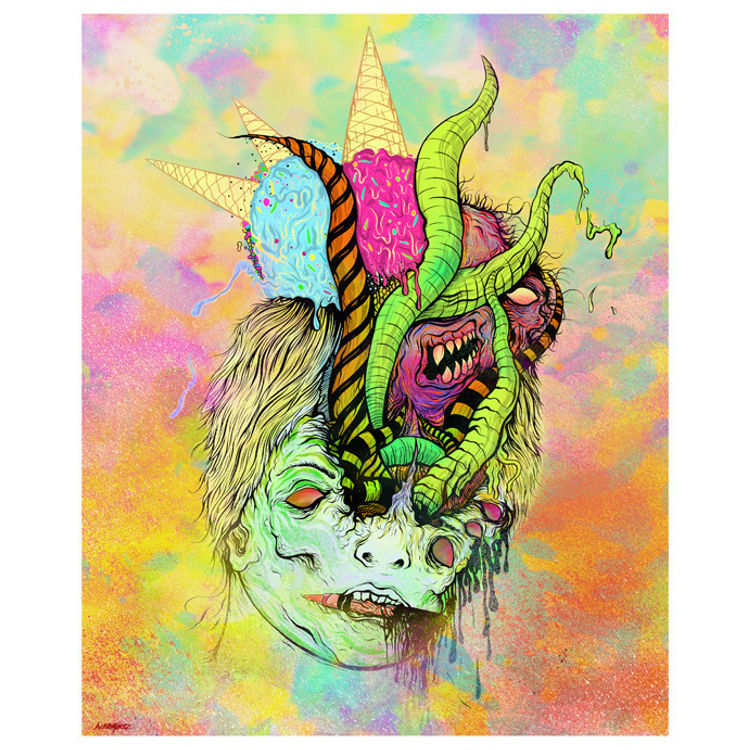 "THE CREEP" Limited Edition Print by Aaron Crawford