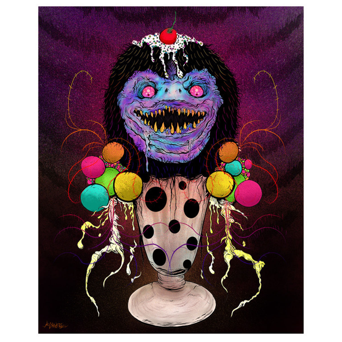 "Crite Bite Sundae" Limited Edition Print