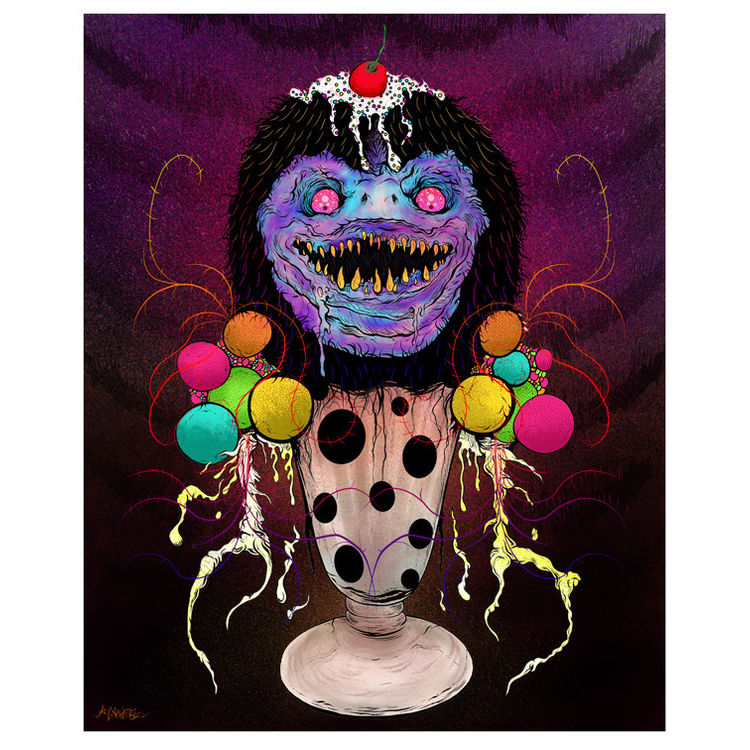 "Crite Bite Sundae" Limited Edition Print by Aaron Crawford