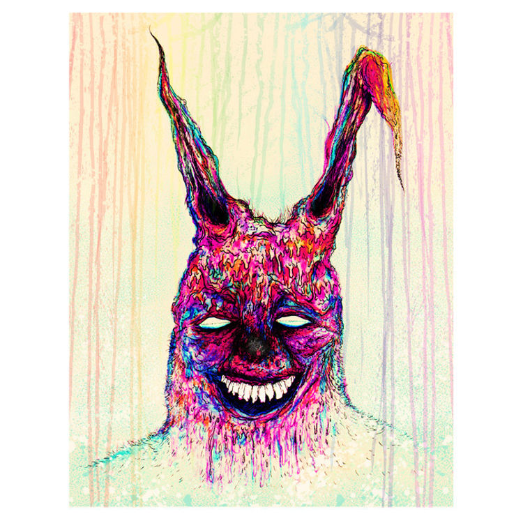"Frank Rainbow" limited edition print by Aaron Crawford