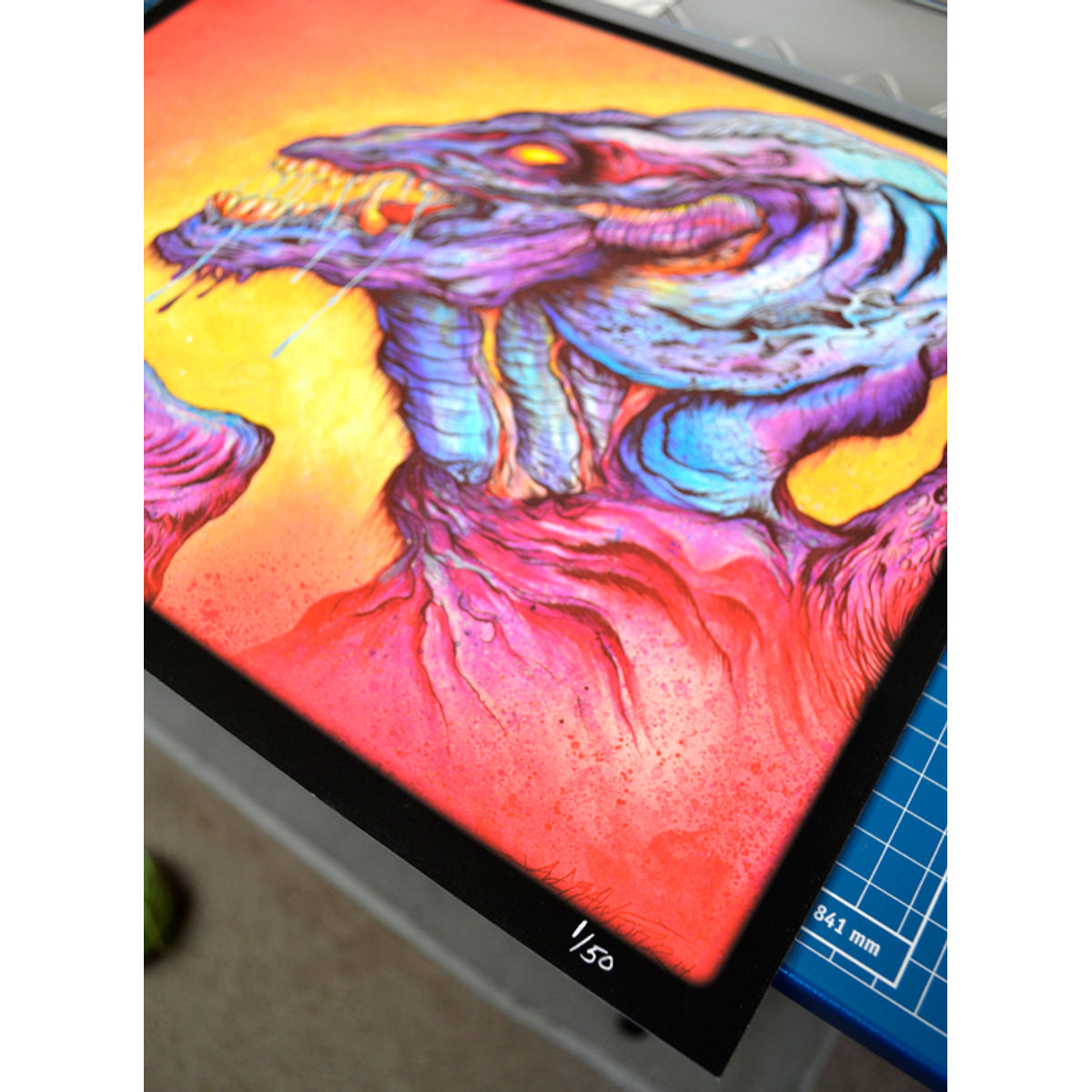 "A HELLISH CONJURING" Limited Edition print