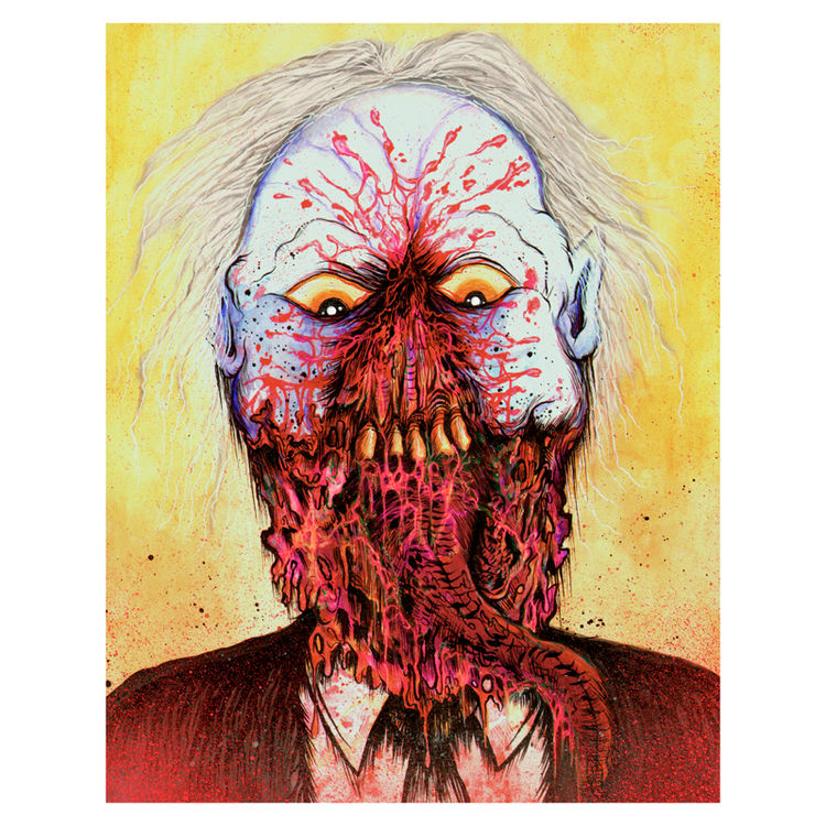"TONGUES" 8x10 print by Aaron Crawford