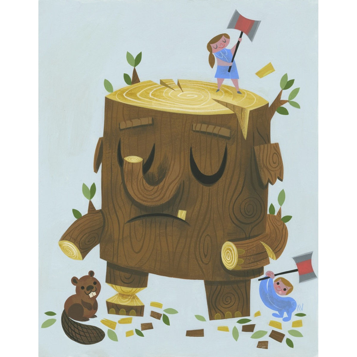 Chop Chop print