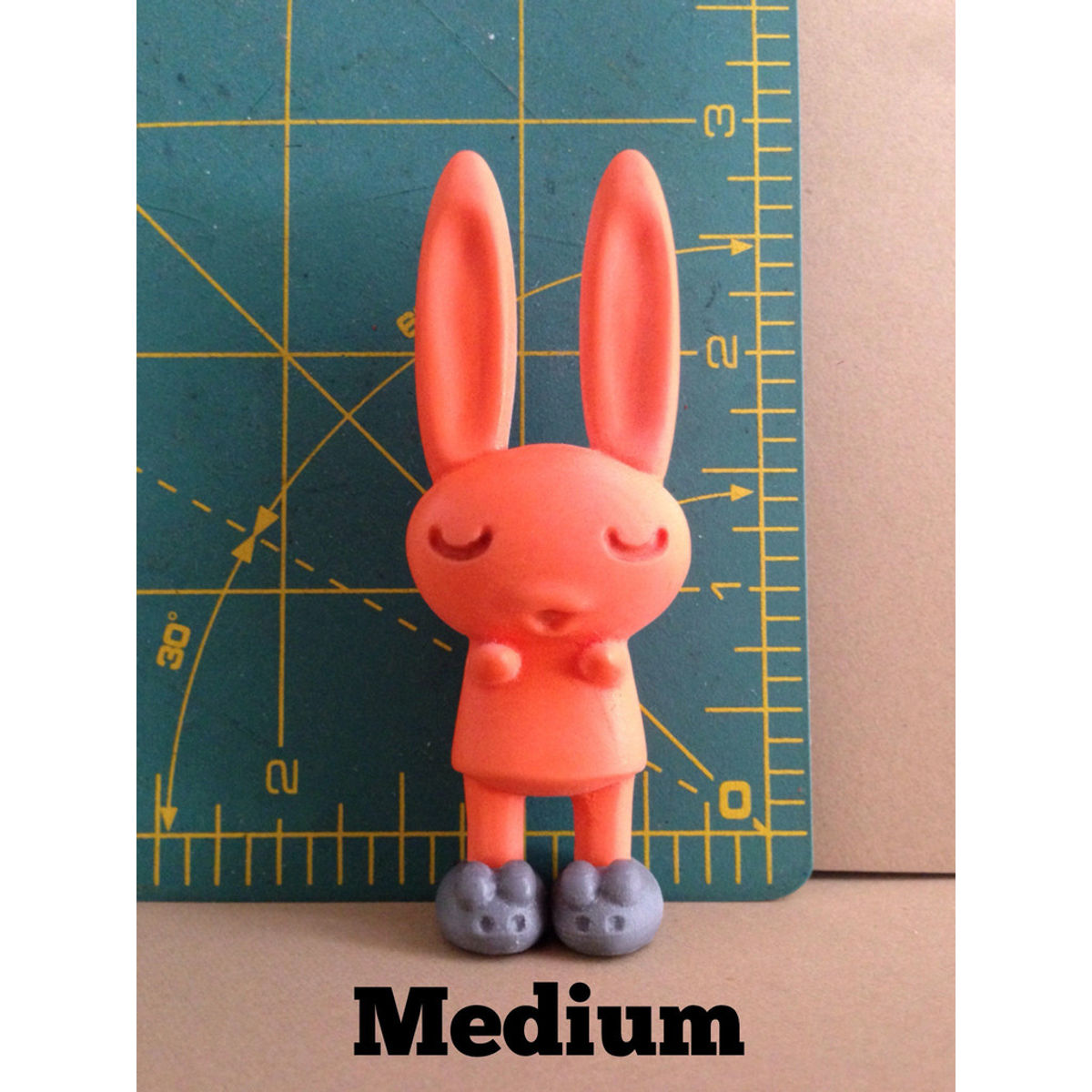 BEDTIME BUNNIES - Orange/grey