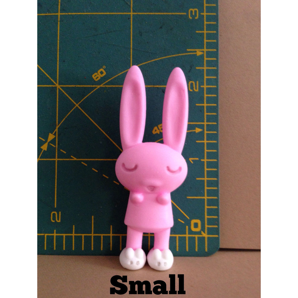 BEDTIME BUNNIES mini - PINK/WHITE
