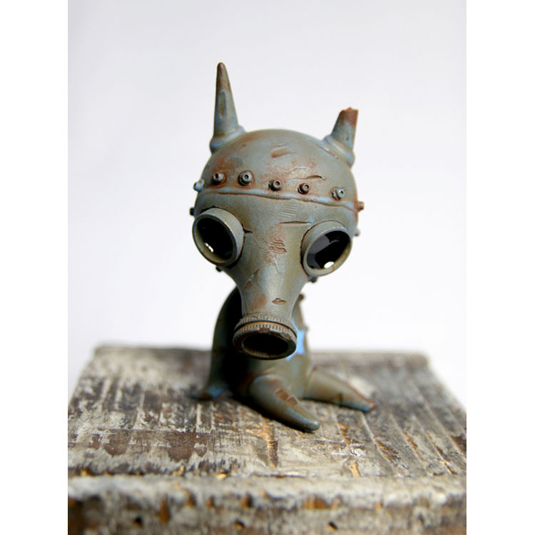 Drilone Blue Gasmask Ash by DrilOne